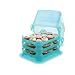 Cupcake Courier 36-Cupcake Plastic Storage Container, Soft Blue Sky