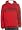 Soffe Wisconsin Hoodie with Tackle Twill Logo (Medium, Red)