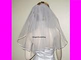 Shoulder Length Bridal Wedding Veil 41THw6z6dlL. SL160 Shoulder Length Bridal Wedding Veil
