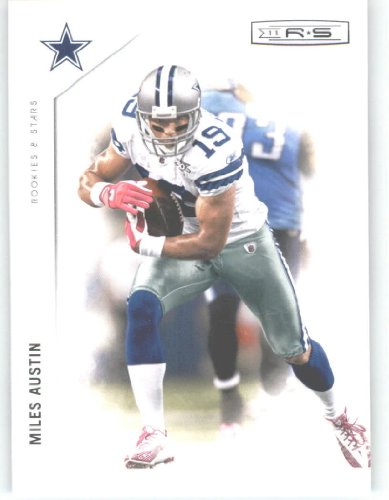 2011 Panini Rookies & Stars Football Card # 41 Miles Austin - Dallas Cowboys - NFL Trading Card in Protective Case!