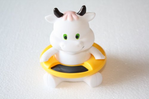 Childrens Toyshop  Toys : Cow Baby Bath Thermometer
