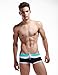 SEOBEAN Mens Low Rise Sexy Swimwear Boxer Brief Trunks 2208