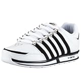 K-Swiss OXBORO~WHITE/BLACK/BLACK~M 01867-153-M