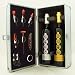 Two Bottle Aluminium Effect Wine Bar Gift Set – Argentina