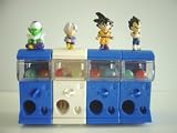 ガシャポンミニ ドラゴンボール Z 人気4種 トランクス 悟空 :全4種 1 悟空 2 トランクス 3 ベジータ 4 ピッ