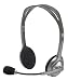 Logitech - Stereo Headset H110 - Micro-casque - Micro anti-bruits - Bandeau réglable - Gris