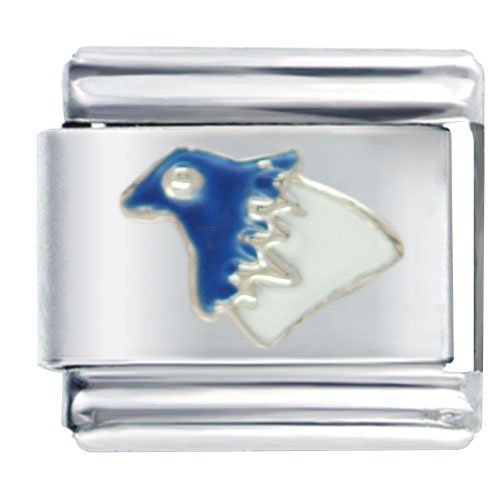 Blue Bird March Fashion Jewelry Italian Charm