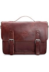 Zebella Vintage Pu Leather Briefcase Shoulder Business Laptop Messenger Bags Tote