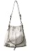 Dolce & Gabbana White Pebbled Leather DG Charmed Drawstring Shoulder Bag BB1796-A1138-80001