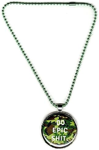 Do Epic Shit Camo Car Charm Hanging Ornament