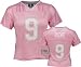 Tony Romo Dallas Cowboys Girls (7-16) Her Shield -Pink/Grey- Replica Jersey