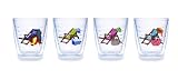 Tervis Tumbler Beach Chairs 12-Ounce Double Wall Insulated Tumbler, Set of 4