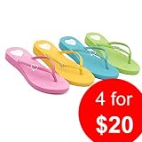 4 FOR $20! Soda Cigar Flats Pink Yellow Blue Green 6.5 Pink Yellow Blue Green
