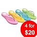 4 FOR $20! Soda Cigar Flats Pink Yellow Blue Green 7 Pink Yellow Blue Green