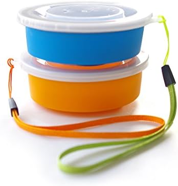 MIREN Portable Collapsible Silicone Cup with Lip/ Camping Hiking Trip Cup/ Mug for Outdoor Activities(Set of 2)
