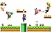 Super Mario - toller Wandsticker - Yoshi u.a. Spielfiguren - Gr. ca. 50 x 70 cm