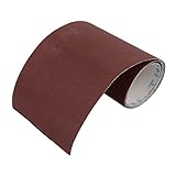 uxcell　研磨シート　砥粒紙　ナイロン　ダークブラウン　180グリット　1個