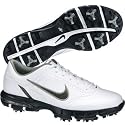 Nike 2010 Air Rival Golf Shoes, White/Gunmetal, 7.5 W