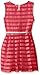Beautees Girls' Tonal Stripe Skater Dress