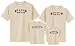 Family Matching Papa Bear, Mama Bear, Little Bear and Baby Bear Organic Tees