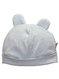 Cozie Fleece Hat with Ears by Zutano - Chambray - 0-6 Mths