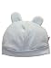 Cozie Fleece Hat with Ears by Zutano - Chambray - 0-6 Mths