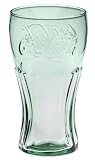 Libbey Coca Cola 16-Ounce Classic Cooler 6-Piece Set, Georgia Green