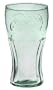 Libbey Coca Cola 16-Ounce Classic Cooler 6-Piece Set, Georgia Green