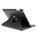 Fosmon 360 Degree Revolving Case with Multi Angle Stand for the New iPad 3 (3rd Generation) 2012 Model (Built-in Magnet Sleep and Awake Function) – Black