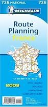 France Route Planning 2009 (Michelin National Maps): Nationalkarte