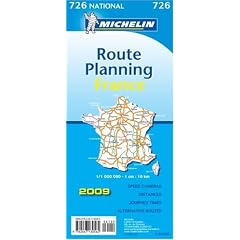 France Route Planning 2009 (Michelin National Maps): Nationalkarte
