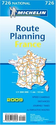 France Route Planning 2009 (Michelin National Maps): Nationalkarte