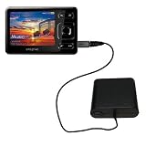 Emergency AA Battery Charge Extender for the Creative Zen 32GB - Gomadic Brand w/ TipExchange Technology
