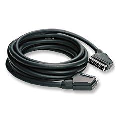 Scartkabel schwarz 5 Meter voll geschaltet