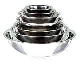 Adcraft SBL-30 30 qt Capacity, 22-5/8" OD x 7-1/2" Depth, Stainless Steel Extra Large Mixing Bowl with Mirror Finish