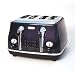 De'Longhi Icona 4-Slice Toaster, Aubergine Purple