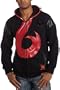 Ecko Unlimited Men's Kiss Zip Hoody,Black,3XLarge