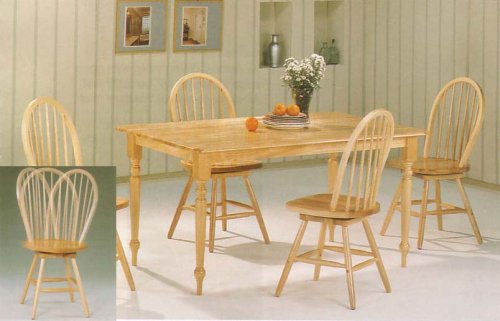 5 Pc. Solid Wood Table Set