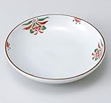 古染草花4.0皿　5個組 【美濃焼　和皿】 〔キャッシュバックキャンペーン対象商品〕