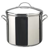 Farberware Classic Stainless Steel Covered Stockpot, 12-Quart