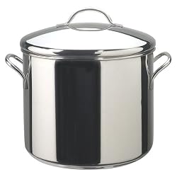 Farberware Classic Series 12-Quart Stainless-Steel Stockpot with Lid