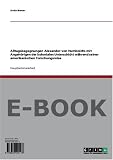 Produkt-Bild: Alltagsbegegnungen Alexander von Humboldts mit Angeh&ouml;rigen der kolonialen Unterschicht  w&auml;hrend seiner amerikanischen Forschungsreise