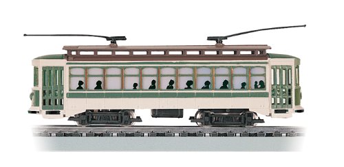 Bachmann Trains Brill Green Trolley-image