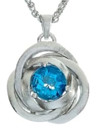 Balissima By Effy Collection Sterling Silver Blue Topaz Pendant