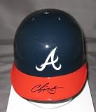 Chipper Jones Autographed Atlanta Braves Mini Helmet - Autographed MLB Helmets and Hats