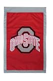 NCAA Ohio State Buckeyes Double Sided 29 x 44-Inch Applique Flag