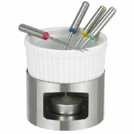 Schokoladen Fondue Set, Porzellan, Schoko Fondue 