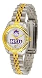 Northwestern State Demons NSU NCAA Womens 23Kt Gold Watch