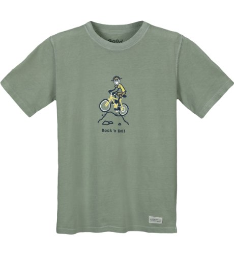 Life is good Boy's Crusher Tee - Rock N Roll (Dublin, Small)