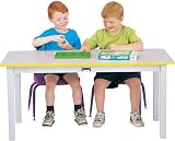 Jonti-Craft 56424JC112 Large Rectangle Table - 24 Inches High - Navy